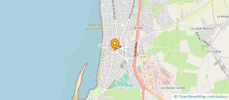 localisation de l'entreprise HOLDING SG à SAINT-BREVIN-LES-PINS