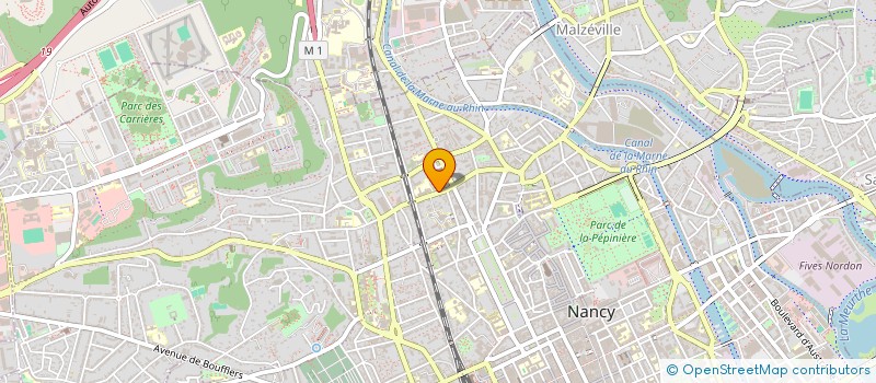 localisation de l'entreprise HOLDING SGCT  NANCY