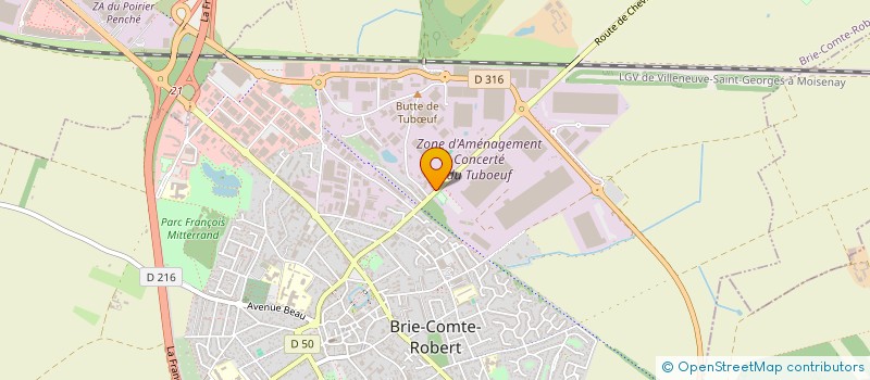 localisation de l'entreprise HOLDING SGF à LIMOGES-FOURCHES