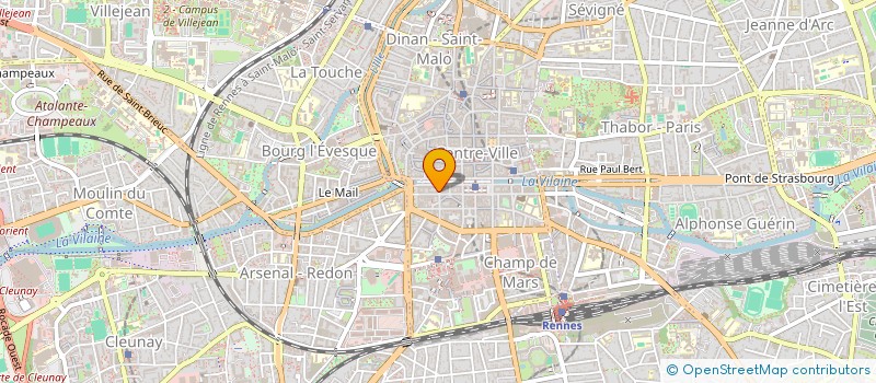 localisation de l'entreprise HOLDING SH BESANCON  RENNES