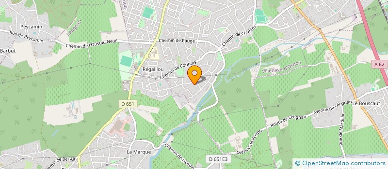 localisation de l'entreprise HOLDING SHYNE  VILLENAVE-D'ORNON