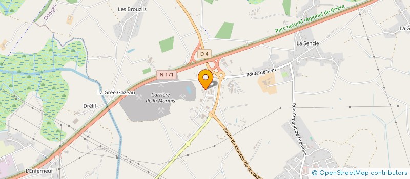 localisation de l'entreprise HOLDING SIGMA ENGINEERY à DONGES