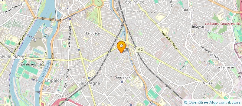 localisation de l'entreprise HOLDING SILLAM CAPITAL  TOULOUSE