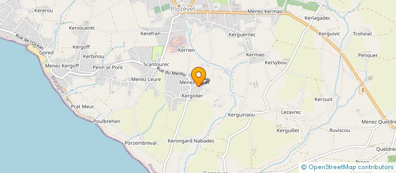 localisation de l'entreprise HOLDING SJG 29  PLOGASTEL-SAINT-GERMAIN