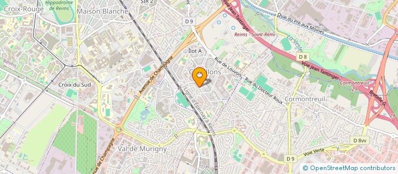 localisation de l'entreprise HOLDING SKMK  BETHENY