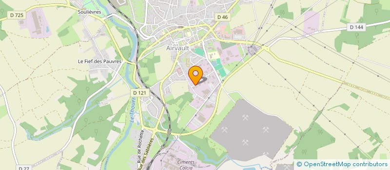 localisation de l'entreprise HOLDING SL  AIRVAULT