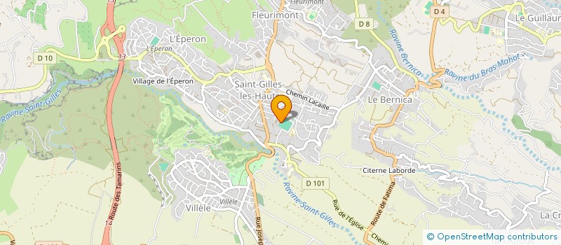 localisation de l'entreprise HOLDING SLAM GROUPE  SAINT-PAUL