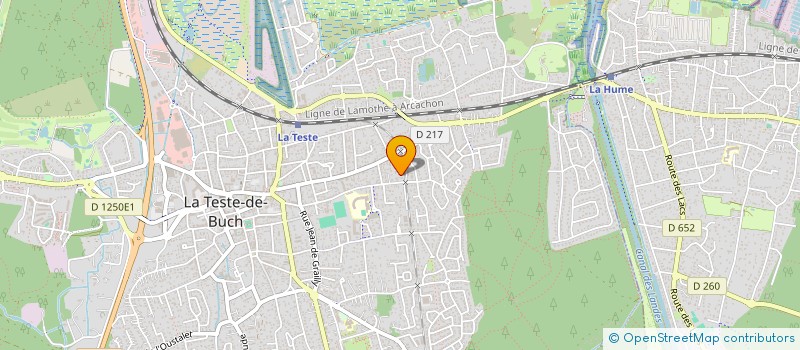 localisation de l'entreprise HOLDING SLC DASSIE  LA TESTE-DE-BUCH
