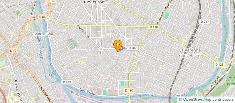 localisation de l'entreprise HOLDING SLR à SAINT-MAUR-DES-FOSSES