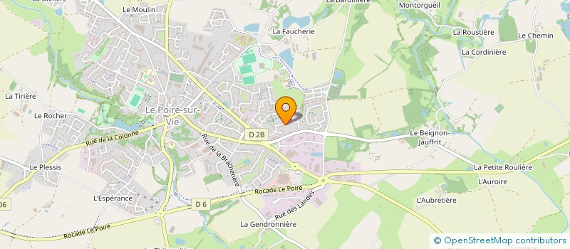 localisation de l'entreprise HOLDING SM à LE POIRE-SUR-VIE