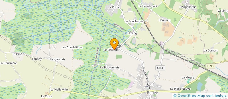 localisation de l'entreprise HOLDING SMENE  BOUEE