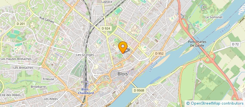 localisation de l'entreprise HOLDING SMILY  BLOIS