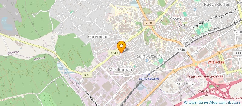 localisation de l'entreprise HOLDING SOBELEC  NIMES