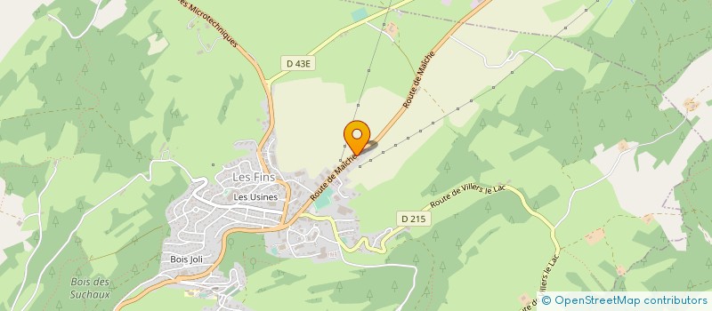 localisation de l'entreprise HOLDING SOCIETE PATRIMONIALE ROLOT EN ABREGE HSPR  LES FINS