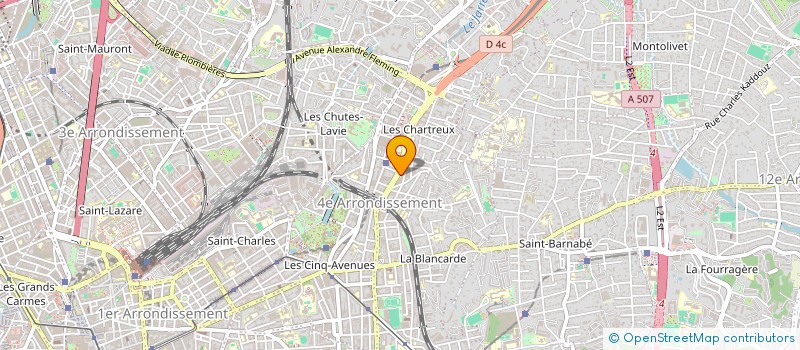 localisation de l'entreprise HOLDING SOFRAT à MARSEILLE
