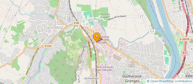 localisation de l'entreprise HOLDING SOLO à SAINT-PERAY