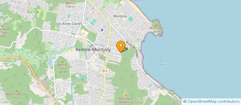 localisation de l'entreprise HOLDING SORIUS  REMIRE-MONTJOLY