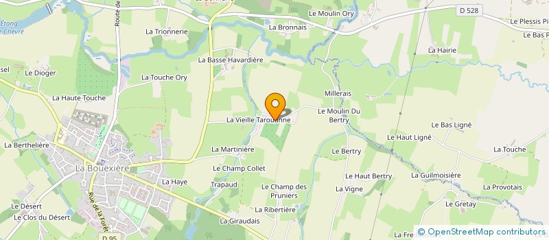 localisation de l'entreprise HOLDING SOUHARD  LA BOUEXIERE