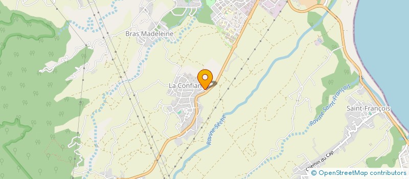 localisation de l'entreprise HOLDING SOUKHRAJEN CANABADY  SAINT-BENOIT