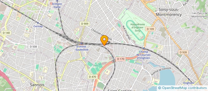 localisation de l'entreprise HOLDING SOURCE à EAUBONNE
