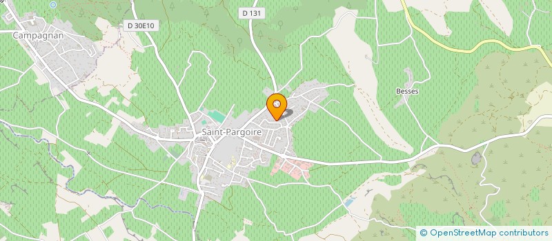 localisation de l'entreprise HOLDING SOUYRIS  SAINT-PARGOIRE