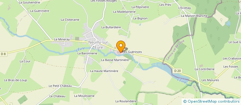 localisation de l'entreprise HOLDING SOYER à LONGNY LES VILLAGES