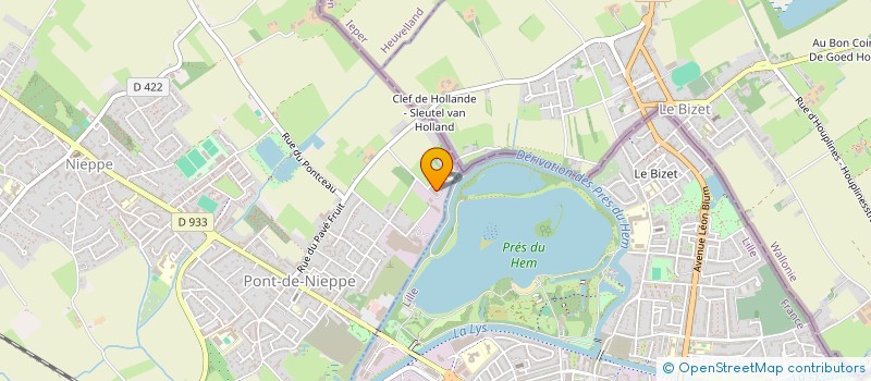 localisation de l'entreprise HOLDING SOZY  NIEPPE