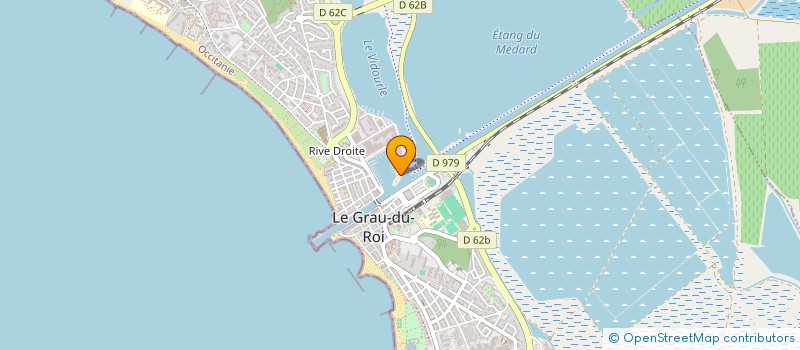 localisation de l'entreprise HOLDING SPANO  LE GRAU-DU-ROI