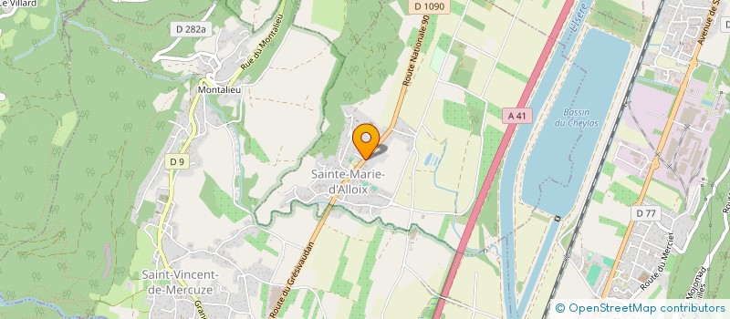 localisation de l'entreprise HOLDING SPINACE  LE TOUVET