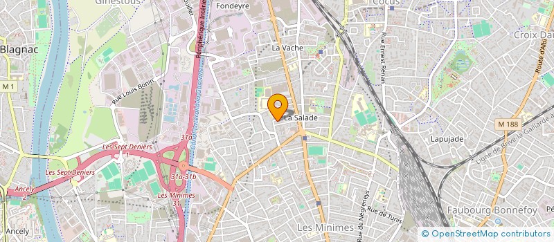 localisation de l'entreprise HOLDING SPIRAA  TOULOUSE