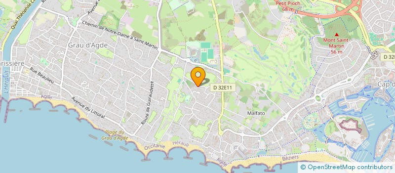 localisation de l'entreprise HOLDING STAC à GASSIN