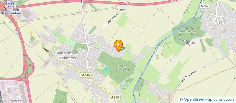 localisation de l'entreprise HOLDING STAMENS  SAINGHIN-EN-MELANTOIS