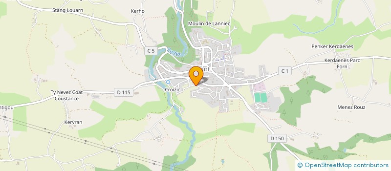 localisation de l'entreprise HOLDING STEPHAN  ELLIANT