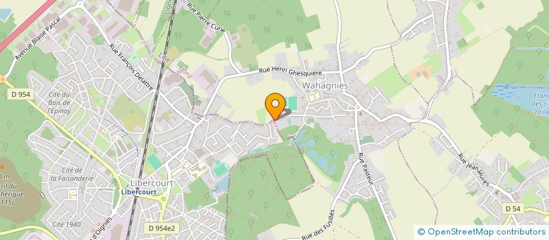 localisation de l'entreprise HOLDING STRAGECOM  WAHAGNIES