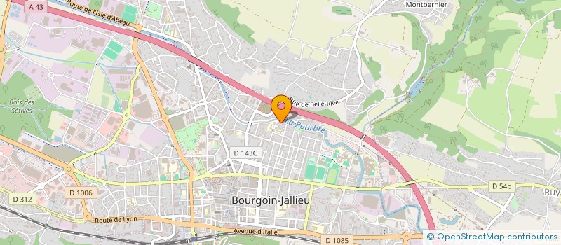 localisation de l'entreprise HOLDING SUISSA.LS à BOURGOIN-JALLIEU