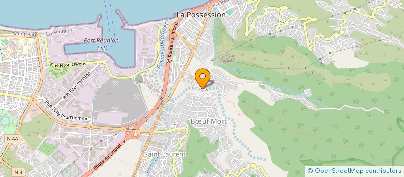 localisation de l'entreprise HOLDING SV à LA POSSESSION