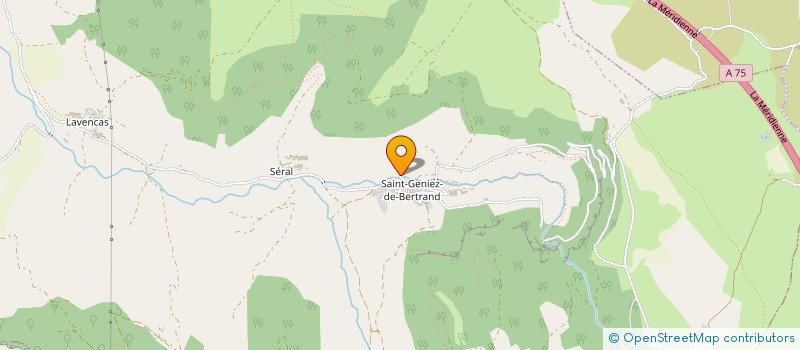 localisation de l'entreprise HOLDING SYLLABES  SAINT-GEORGES-DE-LUZENCON