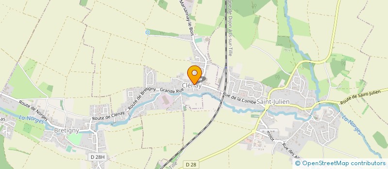 localisation de l'entreprise HOLDING SYLTECHNOLOGIES  CLENAY