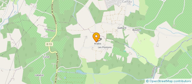 localisation de l'entreprise HOLDING SYLVIE ARNOULD  SALLEBUF