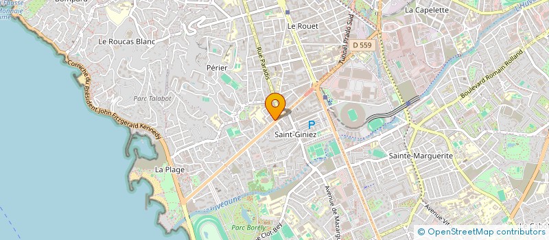 localisation de l'entreprise HOLDING SYNERGY  MARSEILLE