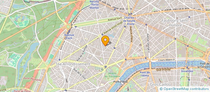 localisation de l'entreprise HOLDING SZ26  PARIS