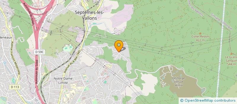 localisation de l'entreprise HOLDING T.B à SEPTEMES-LES-VALLONS