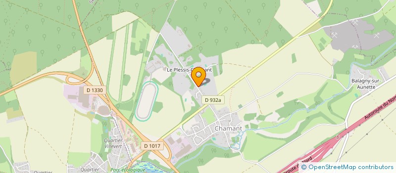 localisation de l'entreprise HOLDING T ET K ASSOCIES  SENLIS