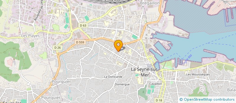 localisation de l'entreprise HOLDING TAIB à LA SEYNE-SUR-MER