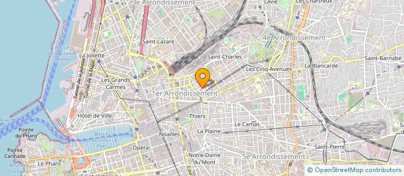 localisation de l'entreprise HOLDING TAMARIT HERNANDEZ à MARSEILLE