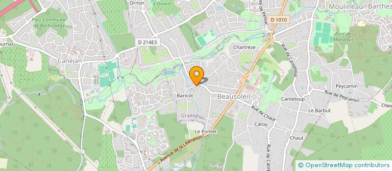 localisation de l'entreprise HOLDING TANGUY ROCHE  BORDEAUX