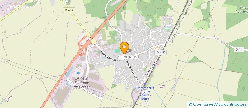 localisation de l'entreprise HOLDING TANWER  SAINT-MARD