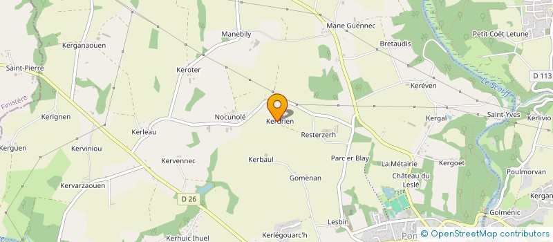 localisation de l'entreprise HOLDING TASTET  PONT-SCORFF