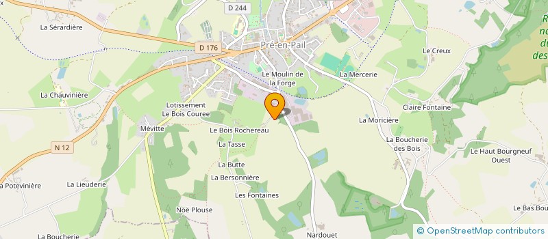 localisation de l'entreprise HOLDING TC  PRE-EN-PAIL-SAINT-SAMSON