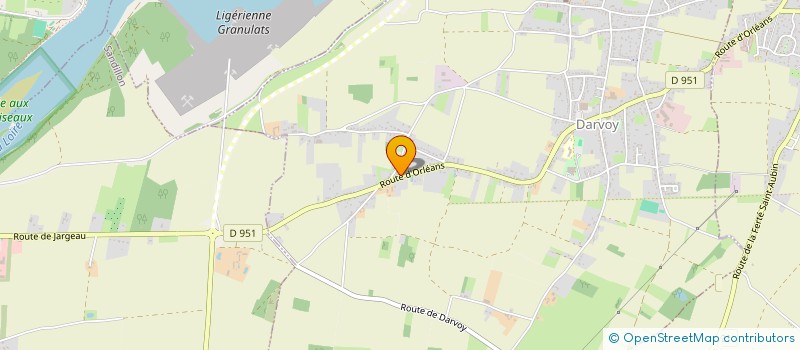 localisation de l'entreprise HOLDING TEBAT à DARVOY